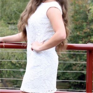 White dress.